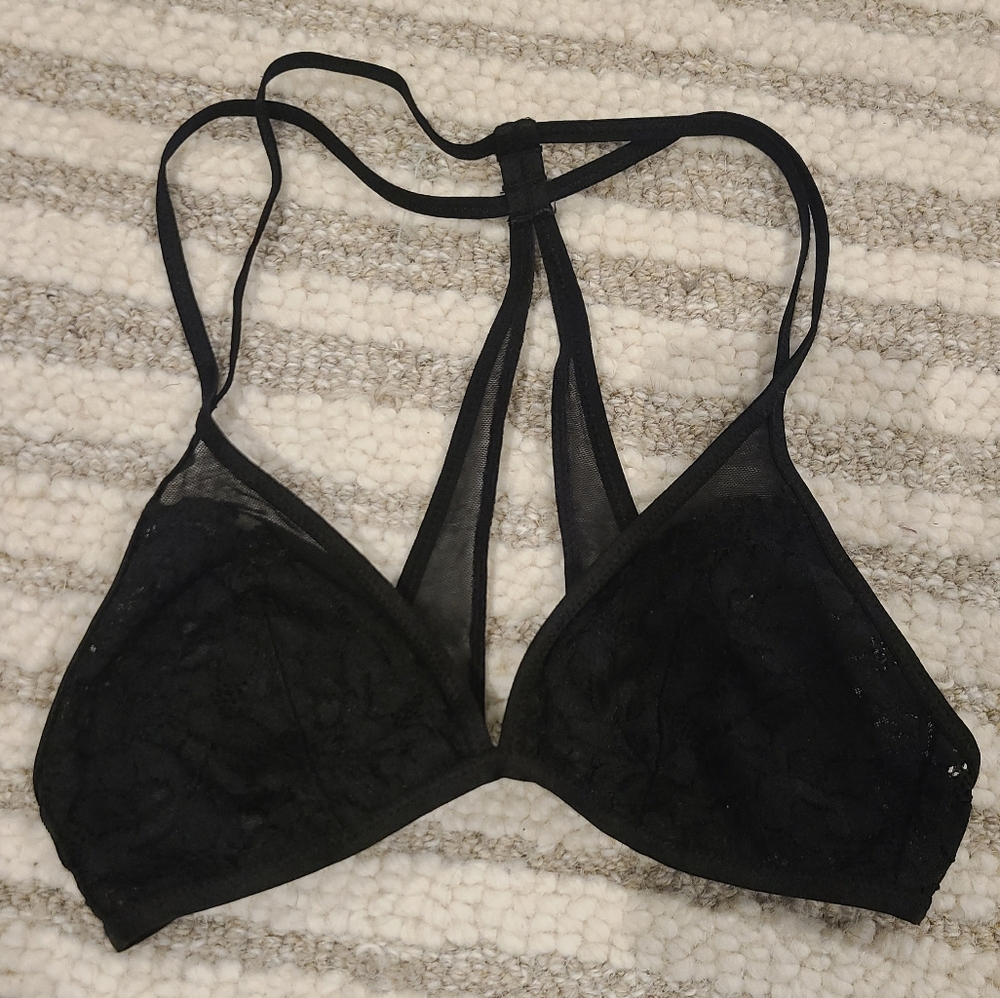 Free People Lace Triangle Bralette